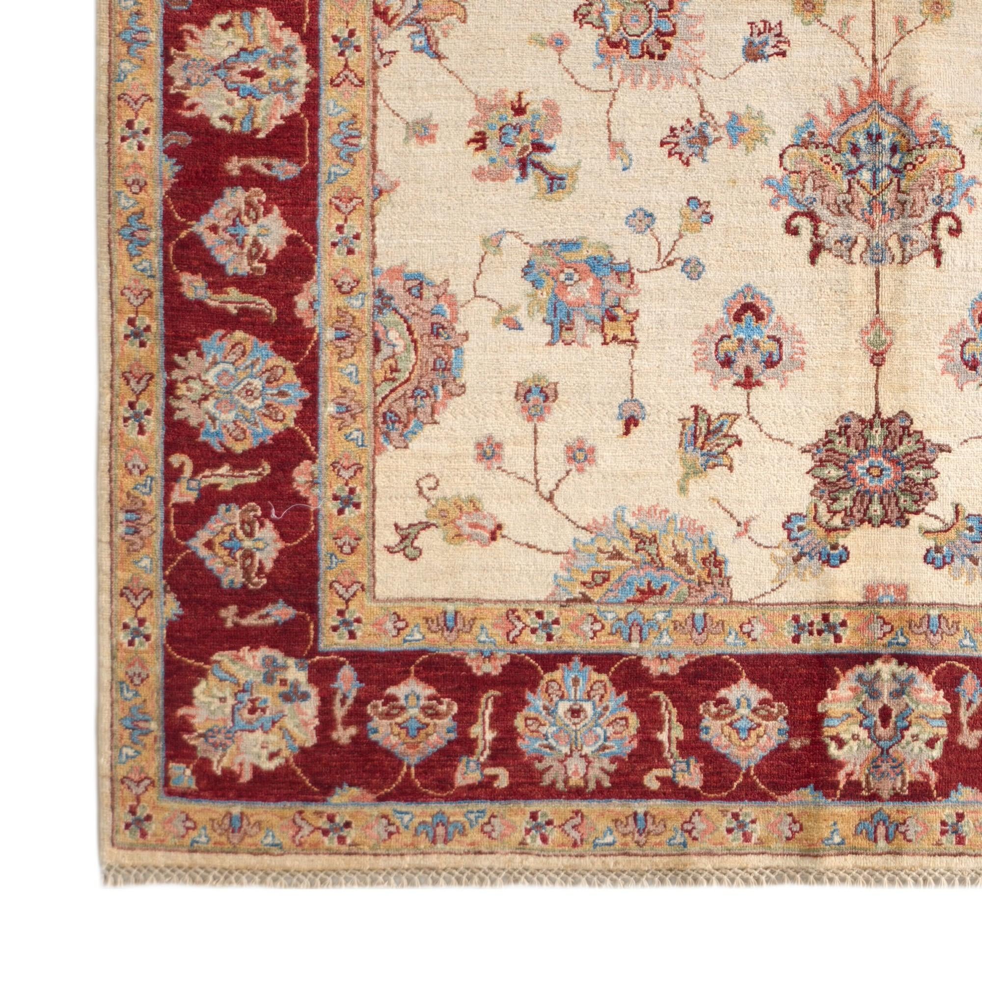 180cm x 250cm Hand Knotted Ziegler Rug