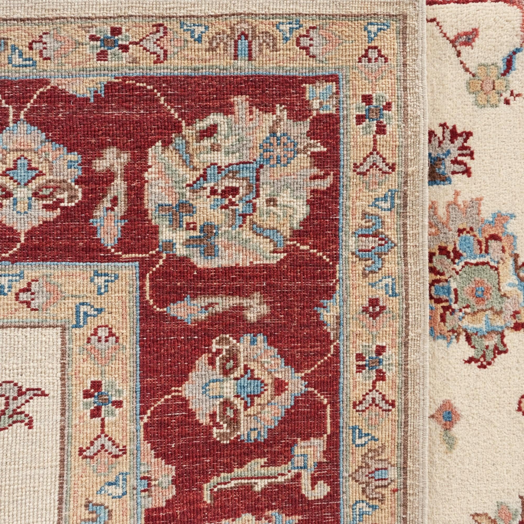 180cm x 250cm Hand Knotted Ziegler Rug