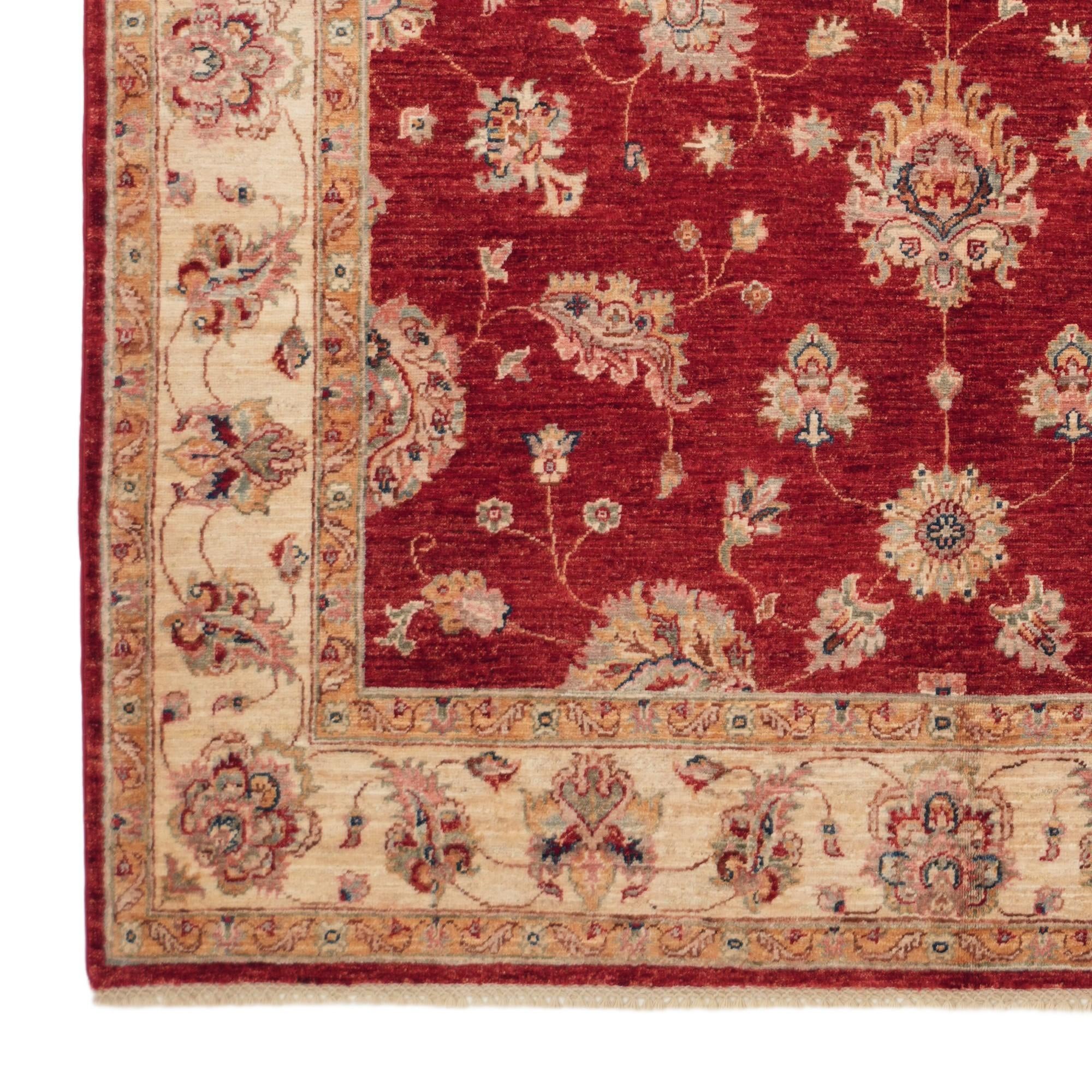 5' 9 x 8' 3 Hand Knotted Ziegler Rug