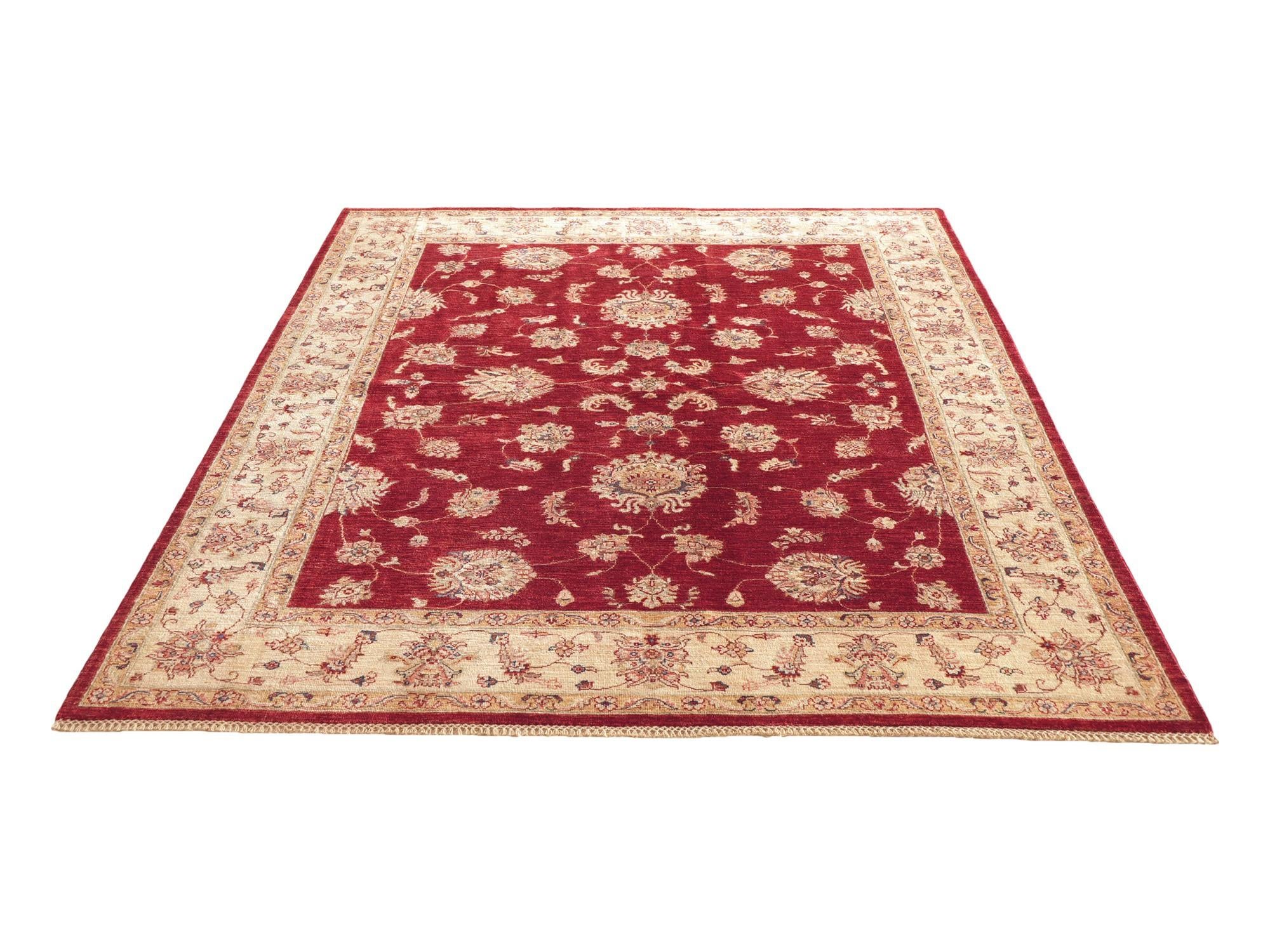 195cm x 250cm Hand Knotted Ziegler Rug