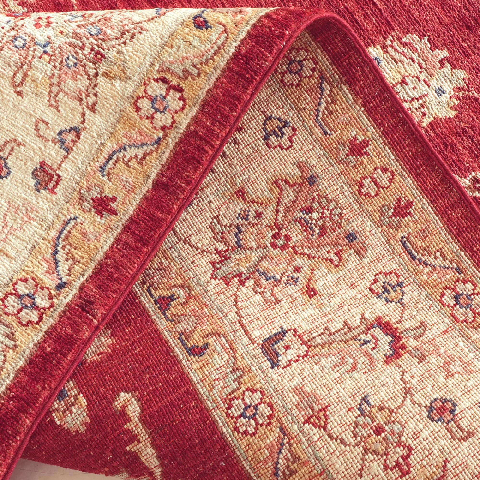 195cm x 250cm Hand Knotted Ziegler Rug