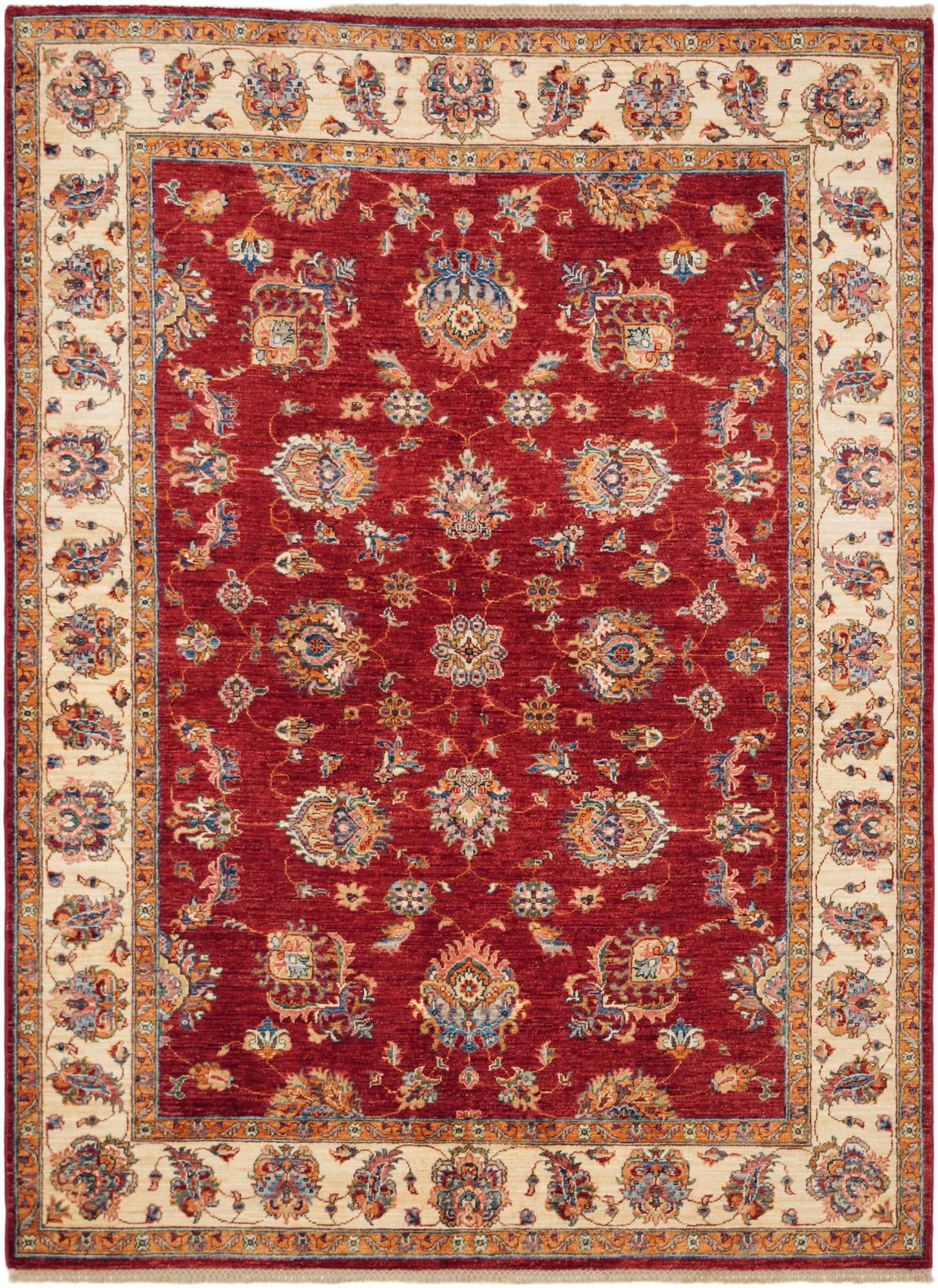 5' 8 x 7' 10 Hand Knotted Ziegler Rug
