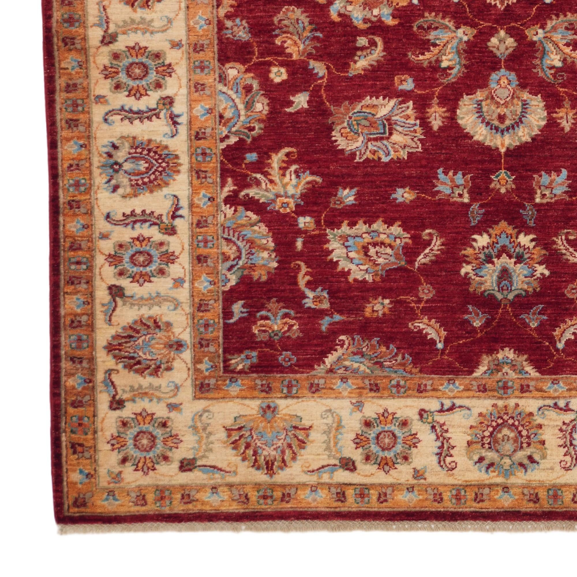 5' 11 x 7' 10 Hand Knotted Ziegler Rug