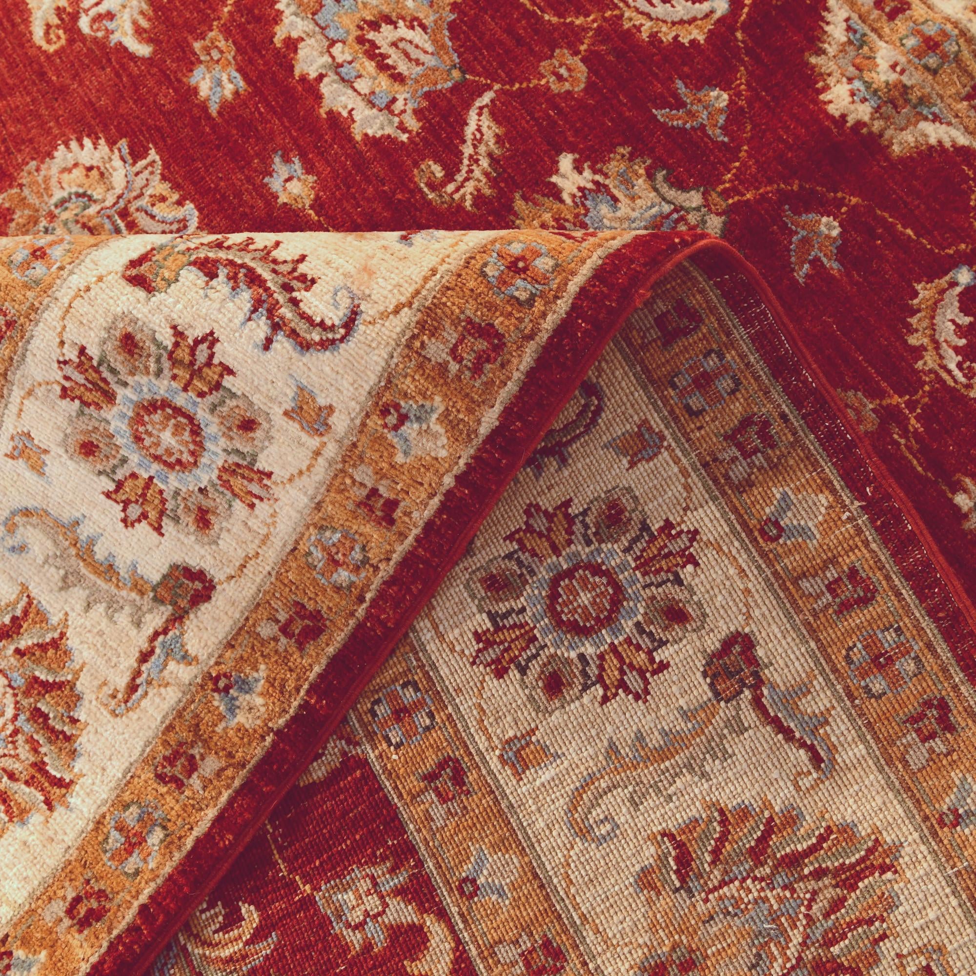5' 11 x 7' 10 Hand Knotted Ziegler Rug