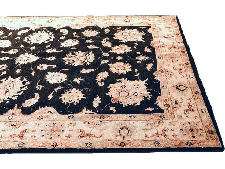 Detail image of 4' 10 x 6' 8 Hand Knotted Ziegler Rug