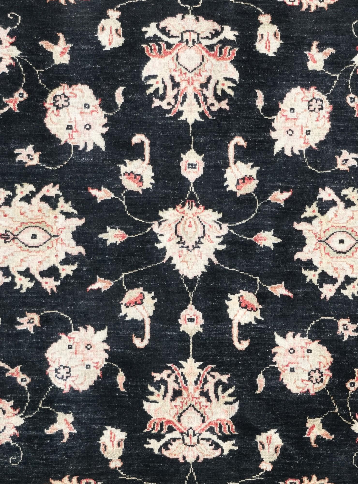 4' 10 x 6' 8 Hand Knotted Ziegler Rug