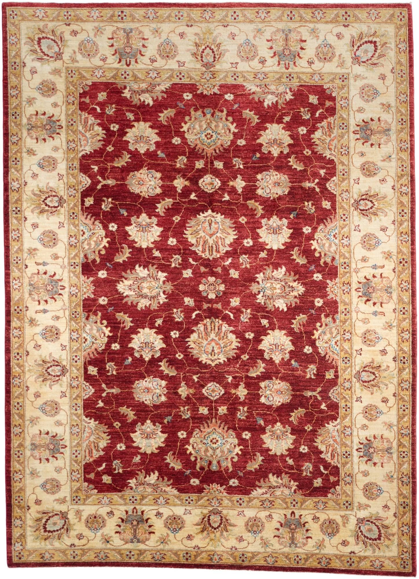 5' 9 x 7' 11 Hand Knotted Ziegler Rug