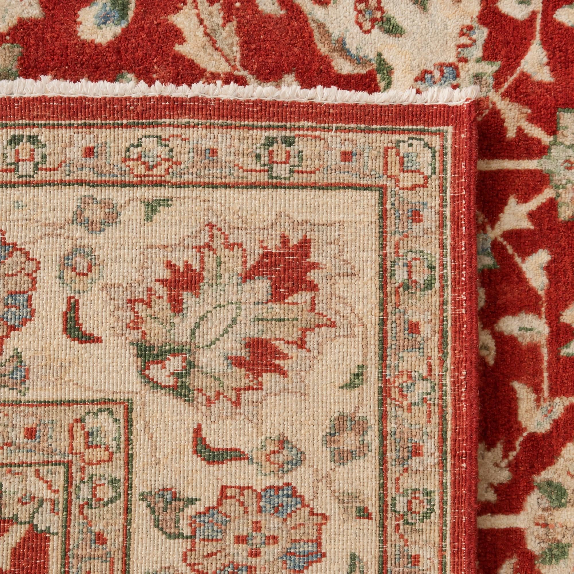170cm x 210cm Hand Knotted Ziegler Rug