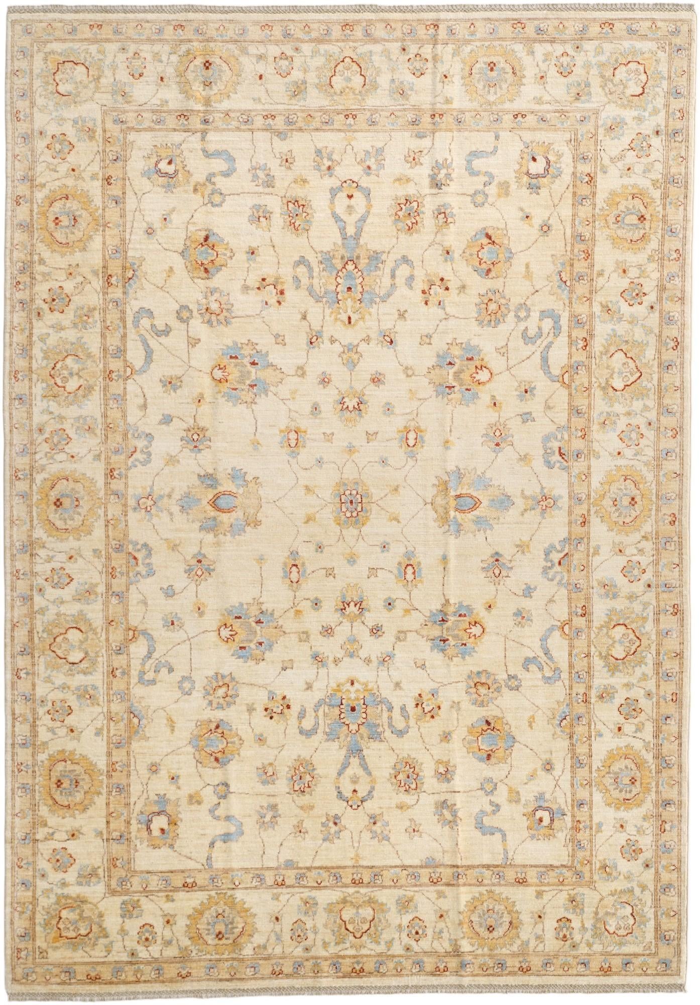 6' 7 x 9' 6 Hand Knotted Ziegler Rug