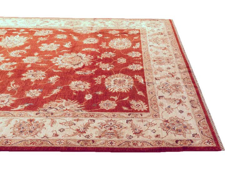 6' 9 x 10' 2 Hand Knotted Ziegler Rug