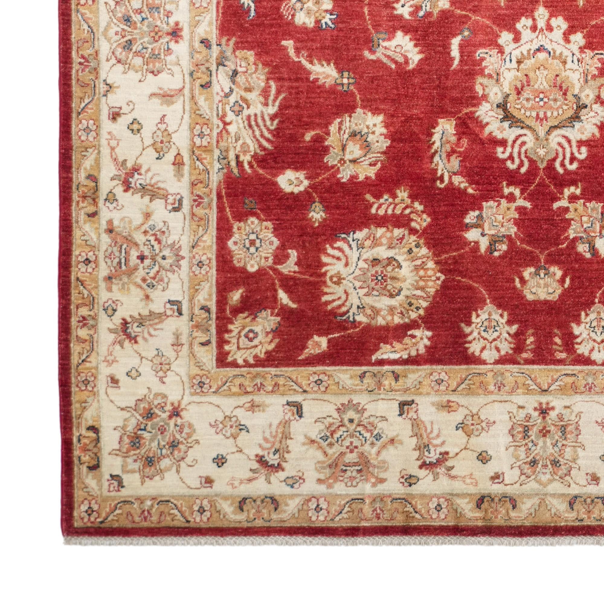 Detail image 7 of 12: 6' 9 x 10' 2 Hand Knotted Ziegler Rug
