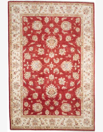 6' 9 x 10' 2 Hand Knotted Ziegler Rug