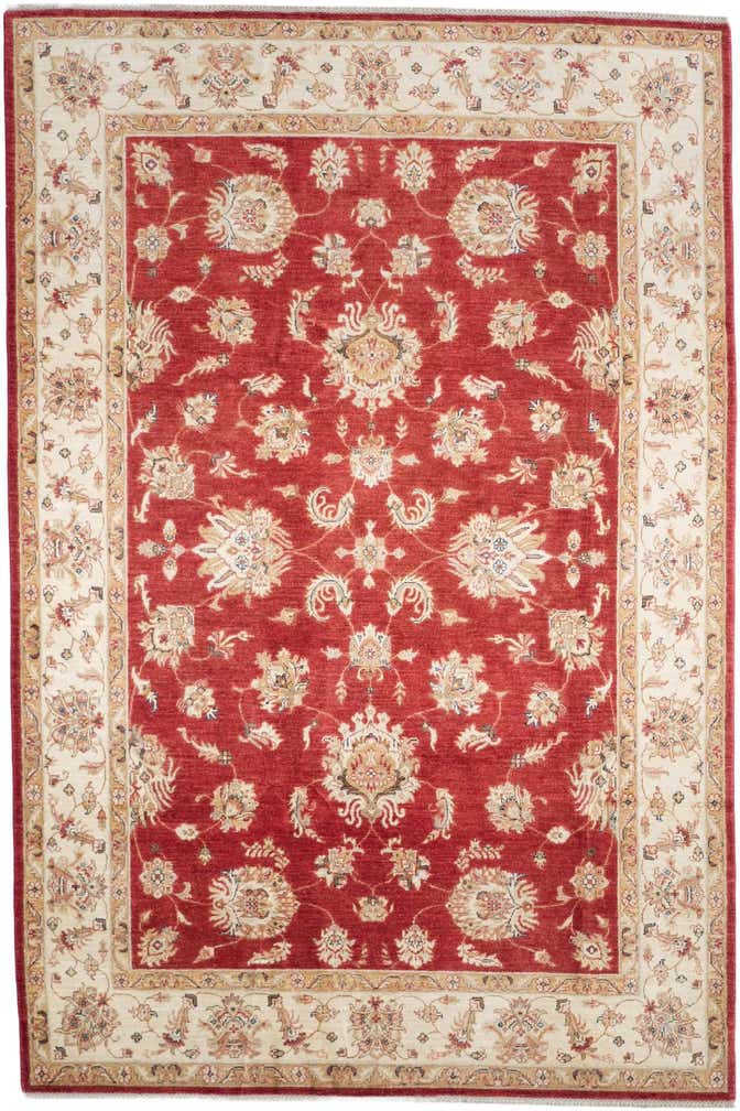 6' 9 x 10' 2 Hand Knotted Ziegler Rug