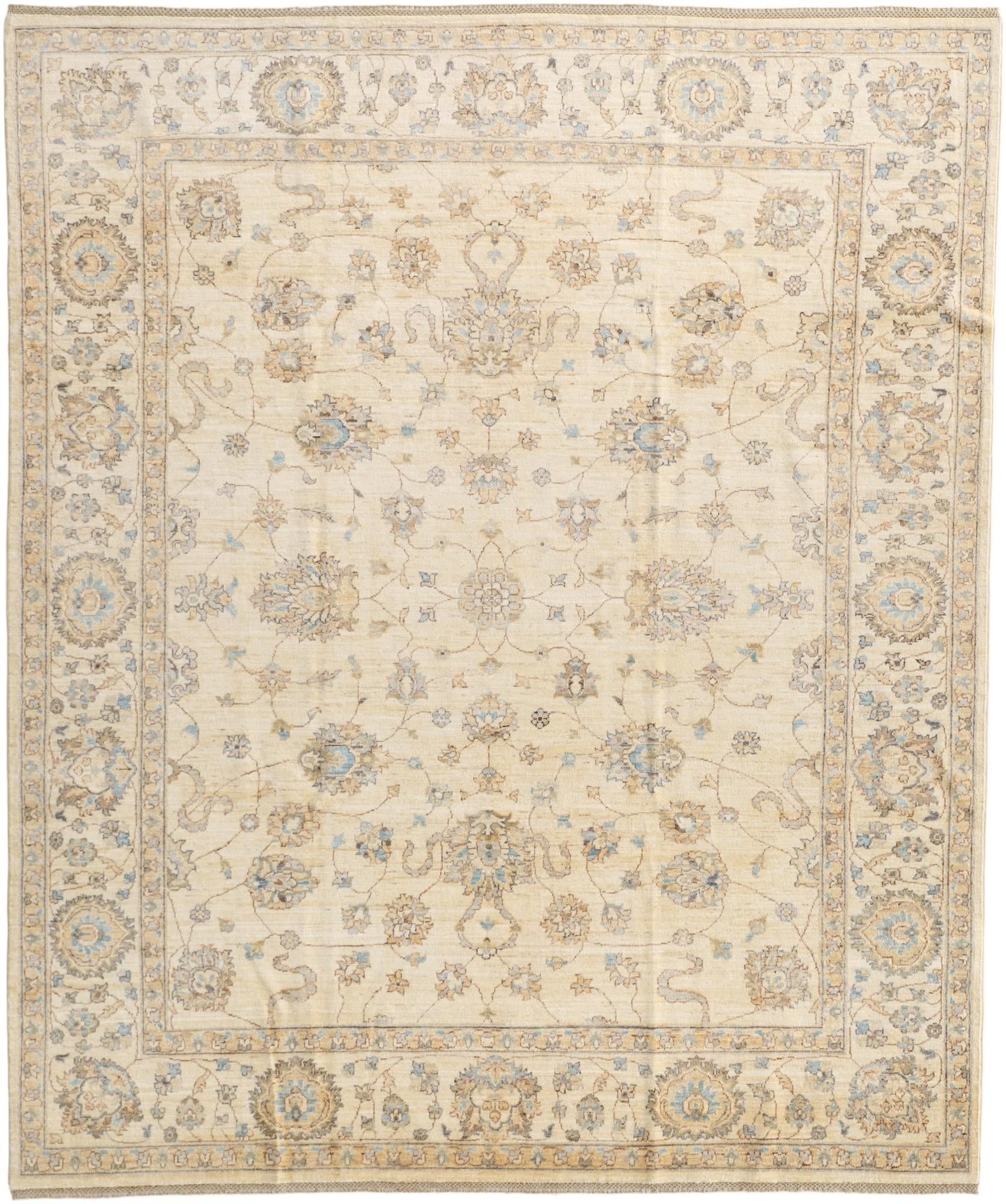 8' 2 x 9' 9 Hand Knotted Ziegler Rug