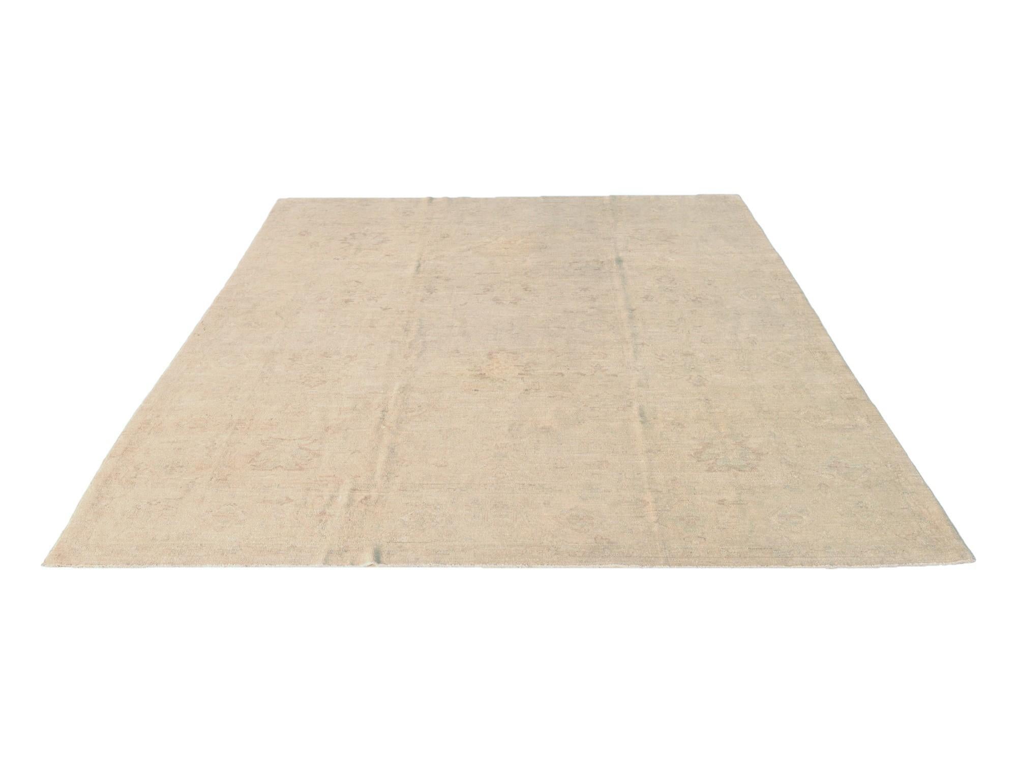 6' 7 x 9' 10 Hand Knotted Ziegler Rug