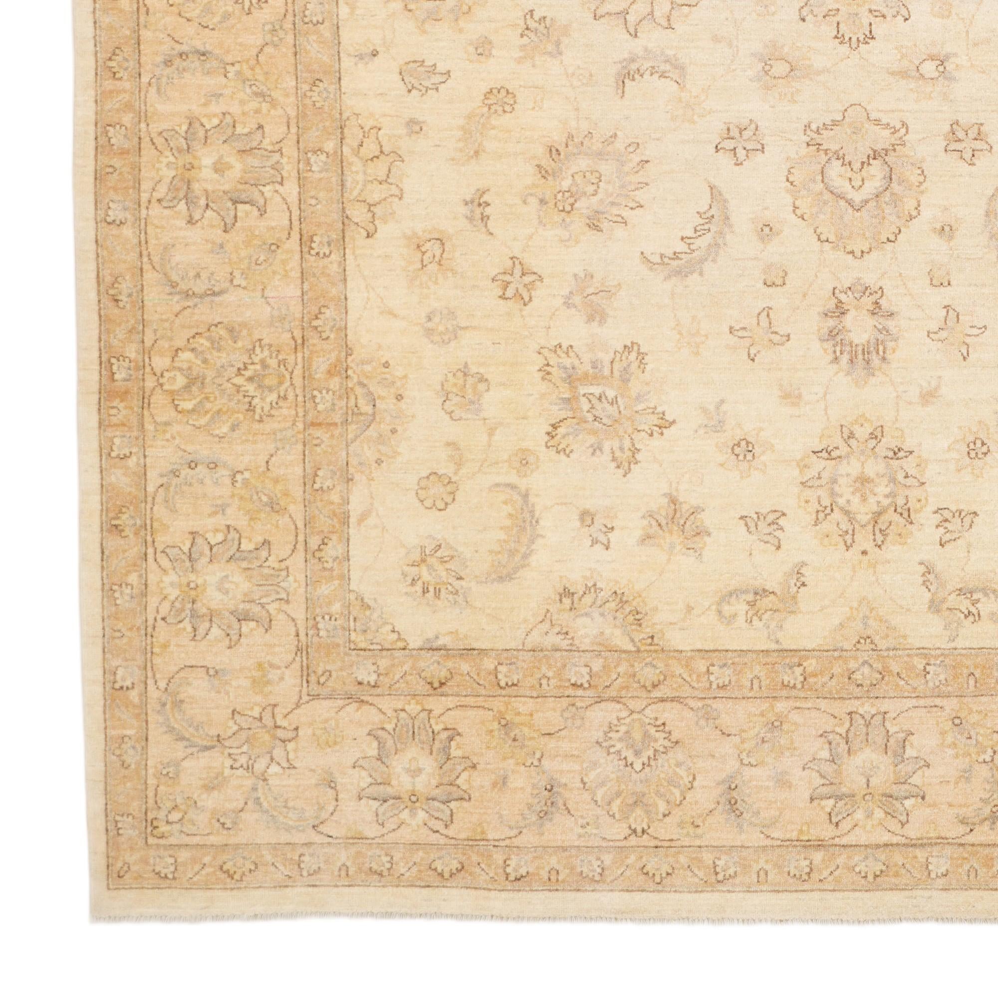 245cm x 300cm Hand Knotted Ziegler Rug
