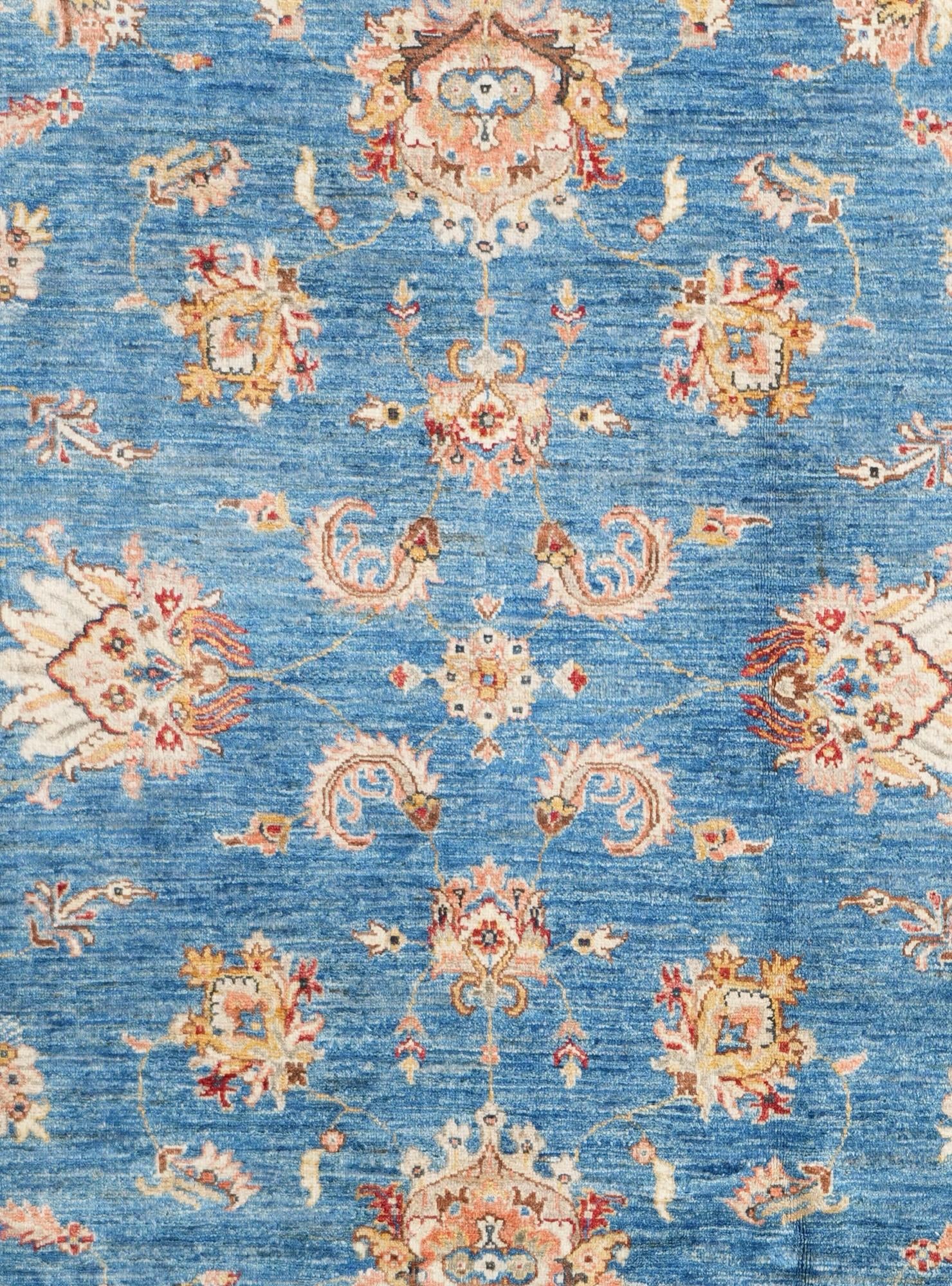 6' 11 x 10' Hand Knotted Ziegler Rug
