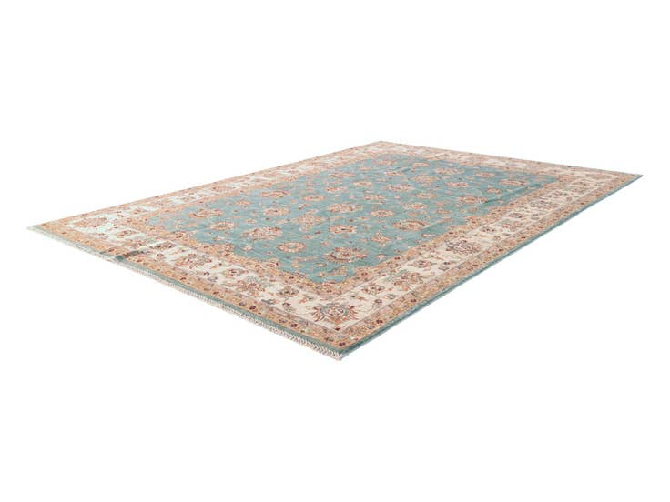 Detailansicht von 215cm x 300cm Handgeknüpft Ziegler Teppich
