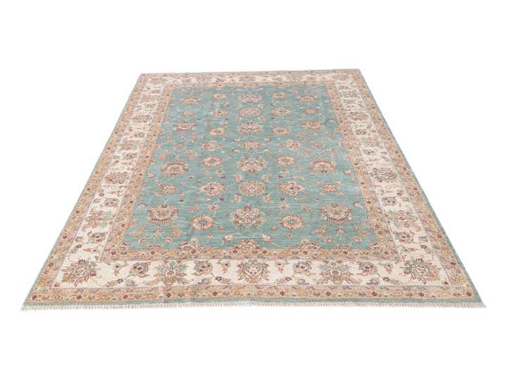 7' 1 x 9' 11 Hand Knotted Ziegler Rug