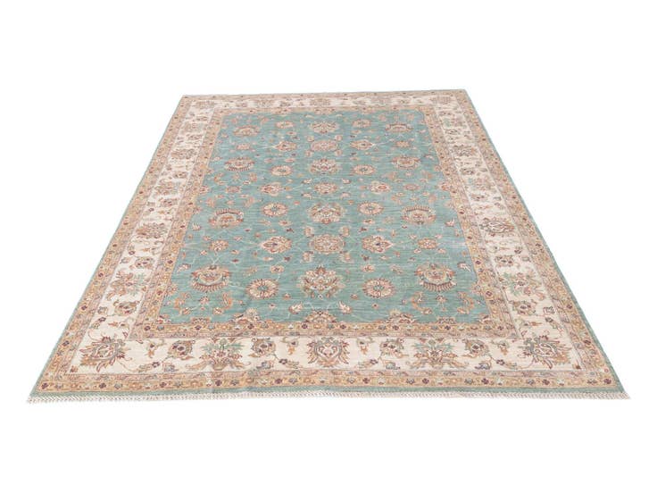 Detailansicht von 215cm x 300cm Handgeknüpft Ziegler Teppich