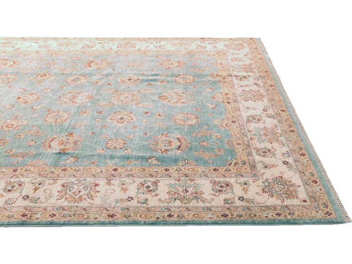 7' 1 x 9' 11 Hand Knotted Ziegler Rug