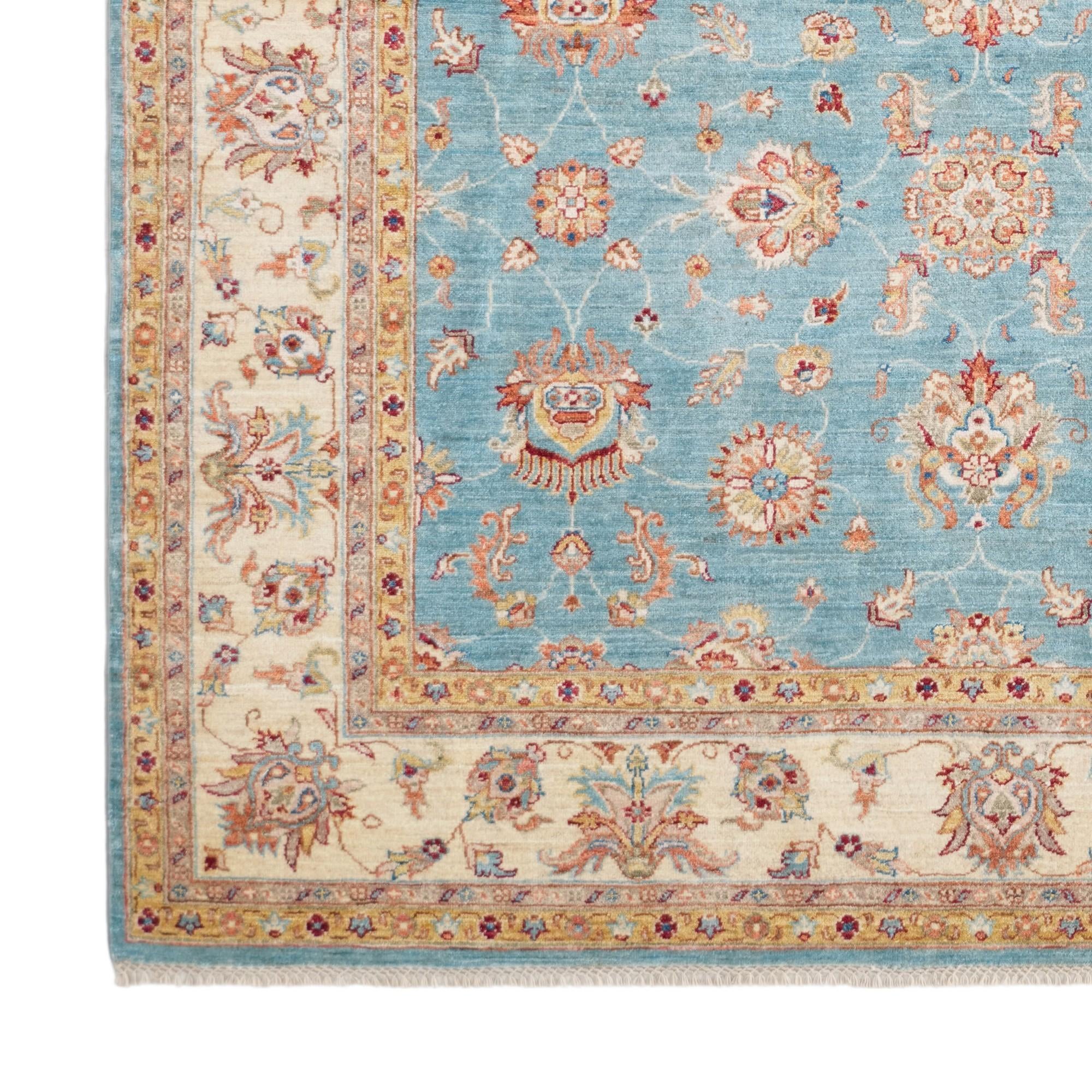 7' 1 x 9' 11 Hand Knotted Ziegler Rug