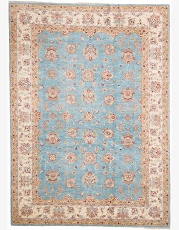 7' 1 x 9' 11 Hand Knotted Ziegler Rug