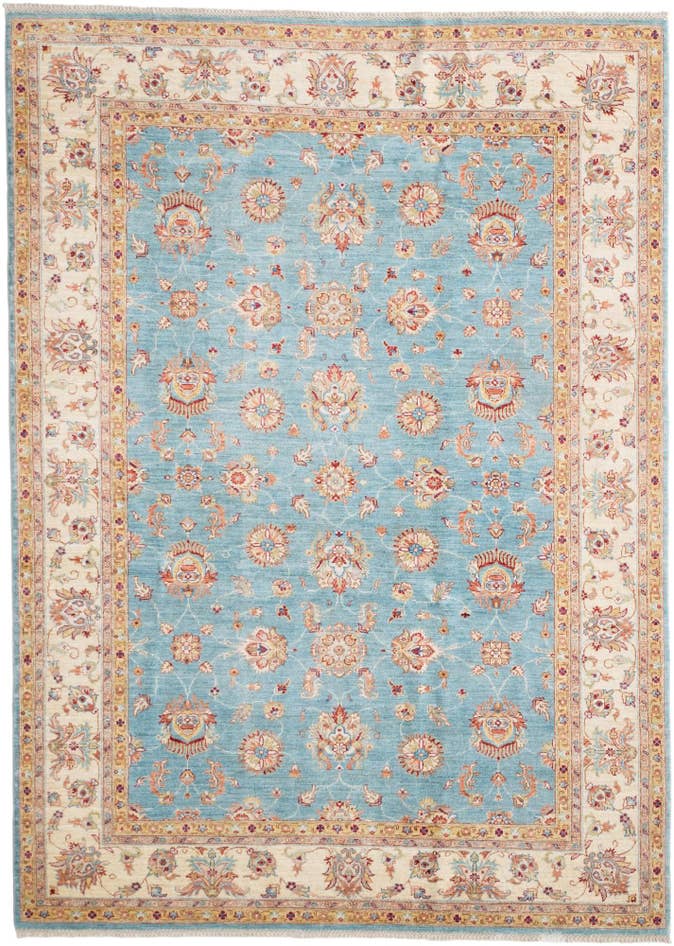 Detailansicht von 215cm x 300cm Handgeknüpft Ziegler Teppich