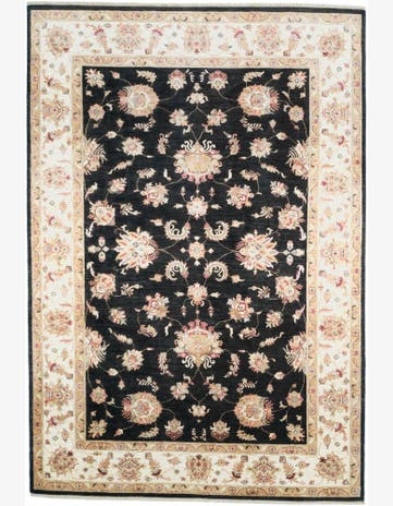 6' 9 x 10' Hand Knotted Ziegler Rug