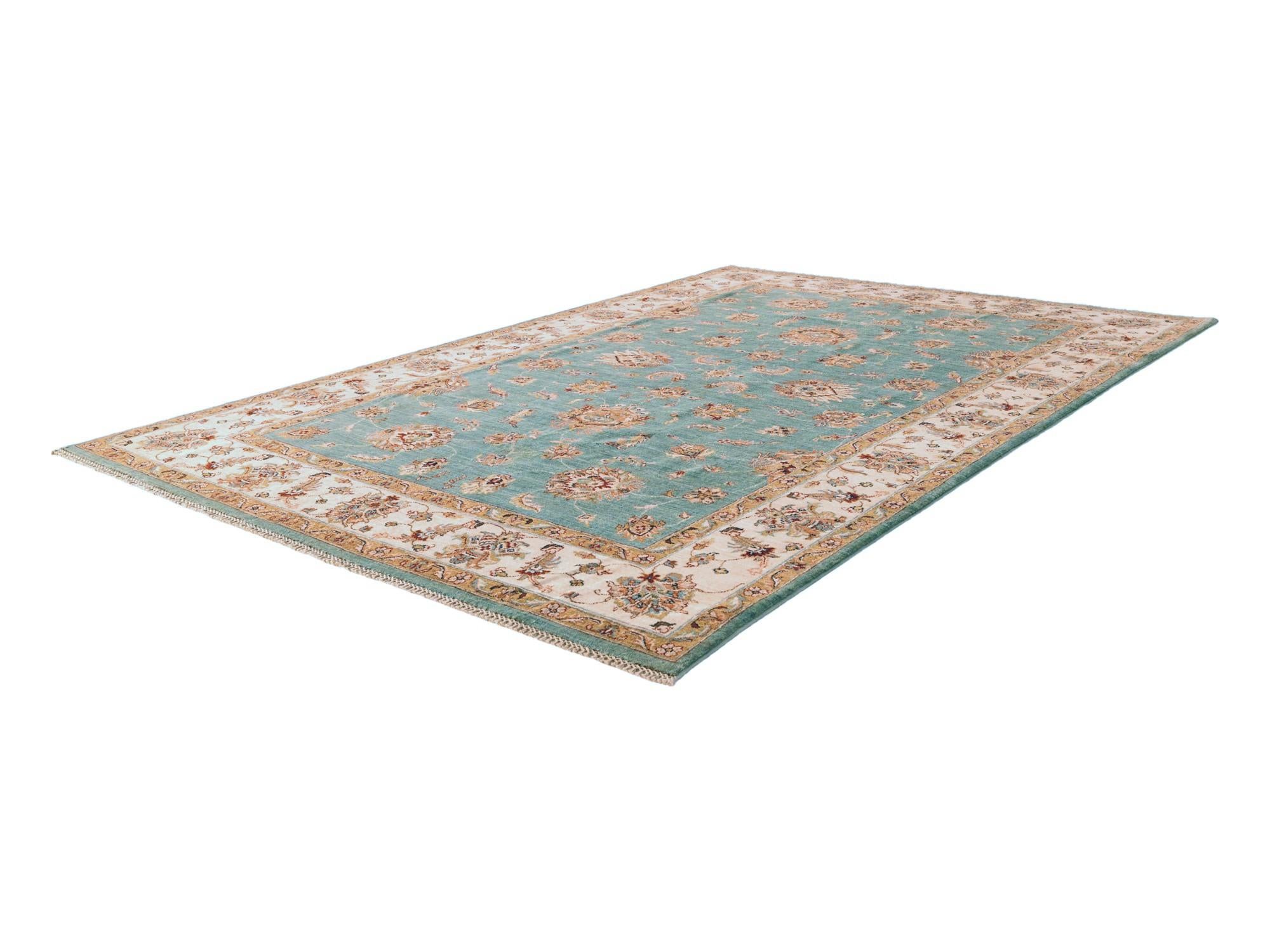 6' 9 x 10' Hand Knotted Ziegler Rug