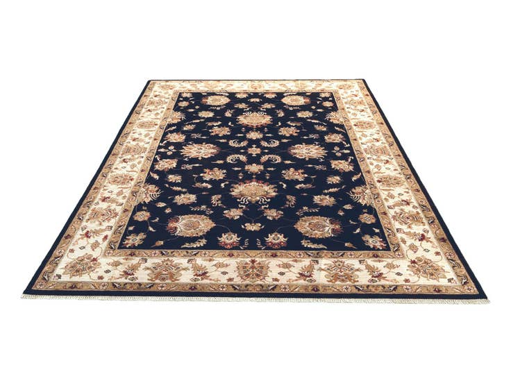 Detail image of 6' 9 x 10' 2 Hand Knotted Ziegler Rug