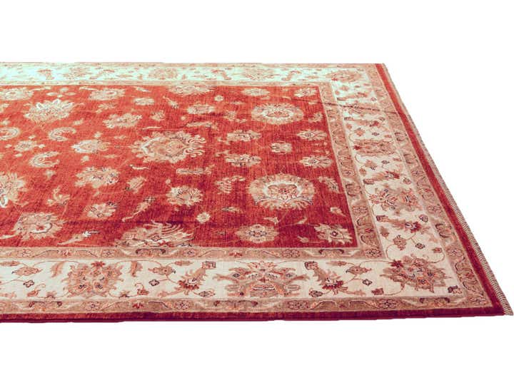 6' 8 x 10' Hand Knotted Ziegler Rug