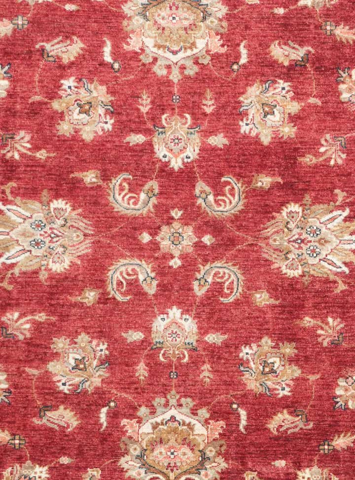 6' 8 x 10' Hand Knotted Ziegler Rug