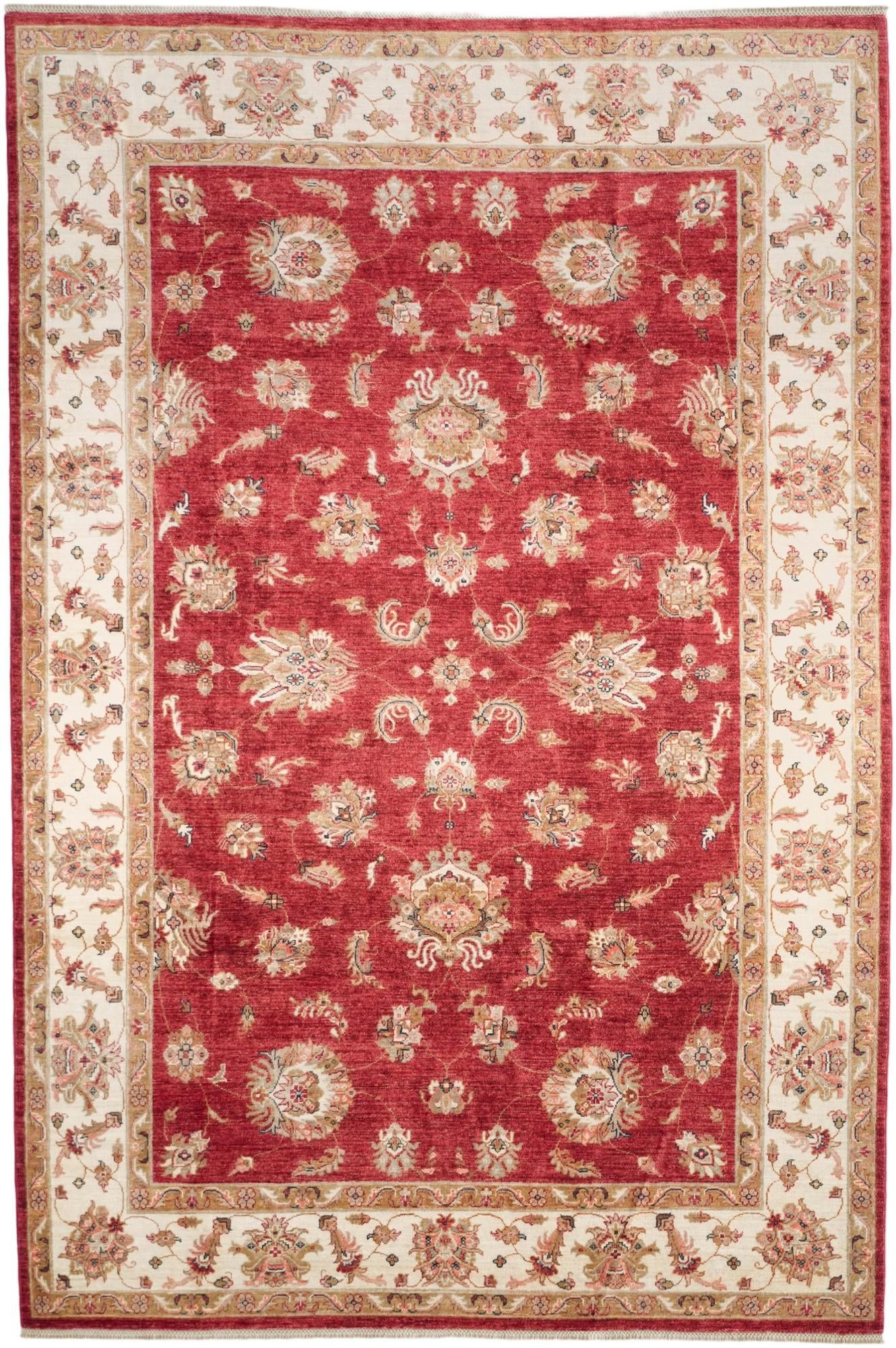 6' 8 x 10' Hand Knotted Ziegler Rug