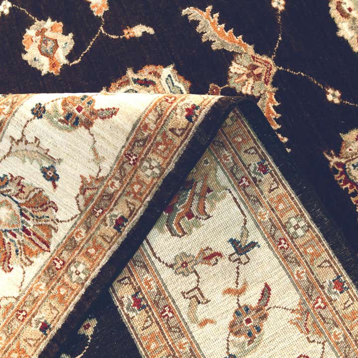 6' 11 x 9' 9 Hand Knotted Ziegler Rug