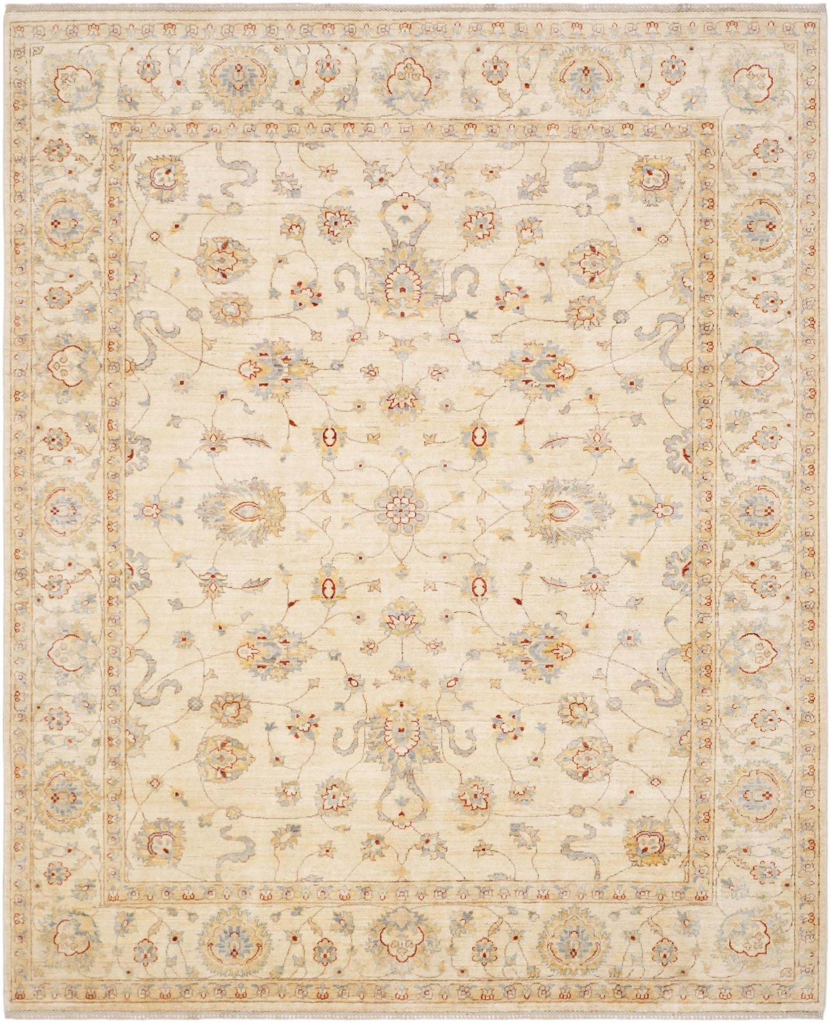 8' 1 x 9' 11 Hand Knotted Ziegler Rug