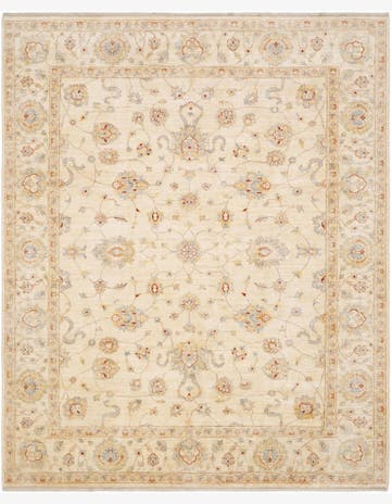 8' 1 x 9' 11 Hand Knotted Ziegler Rug