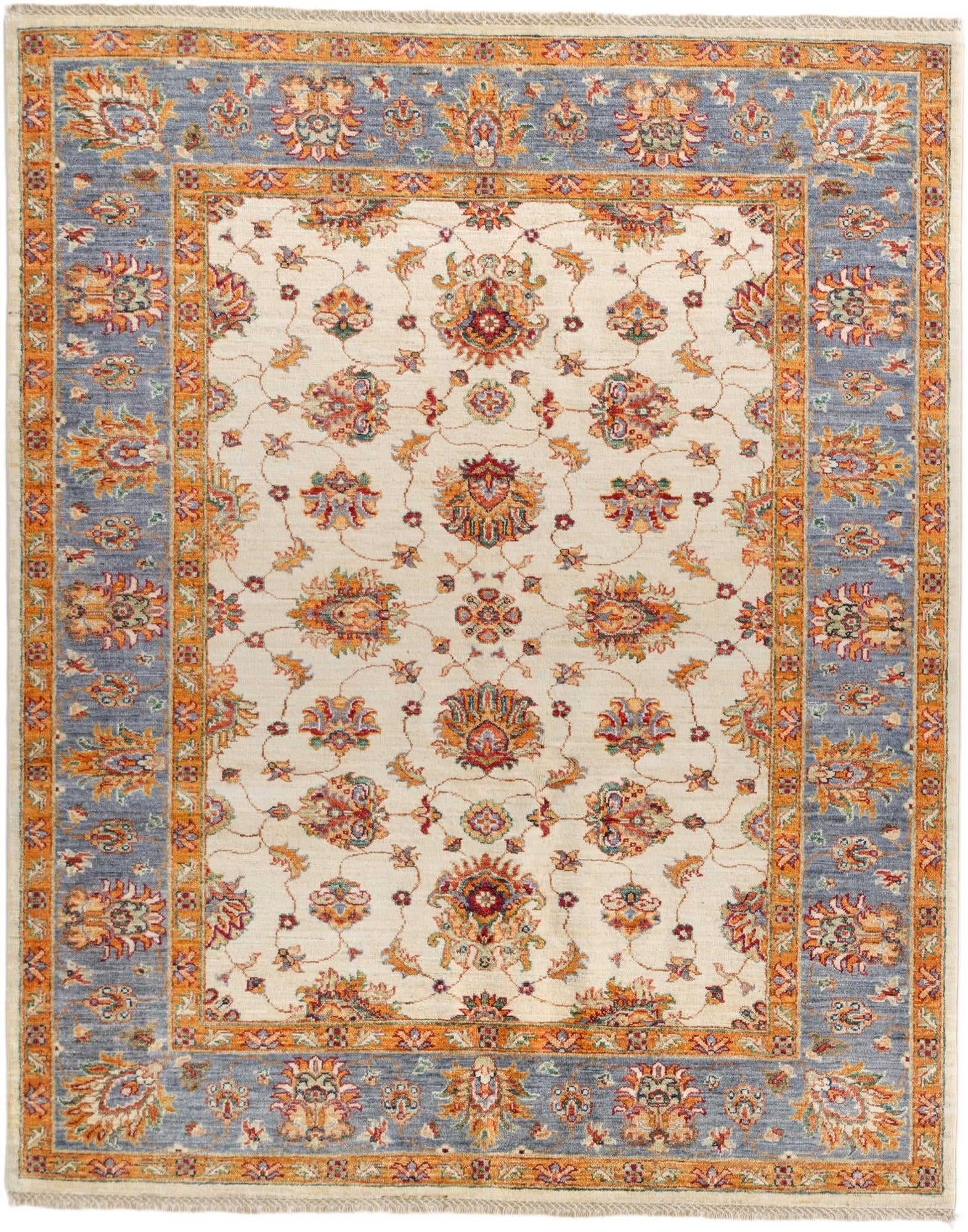 5' x 6' 5 Hand Knotted Ziegler Rug