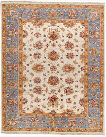 5' x 6' 5 Hand Knotted Ziegler Rug