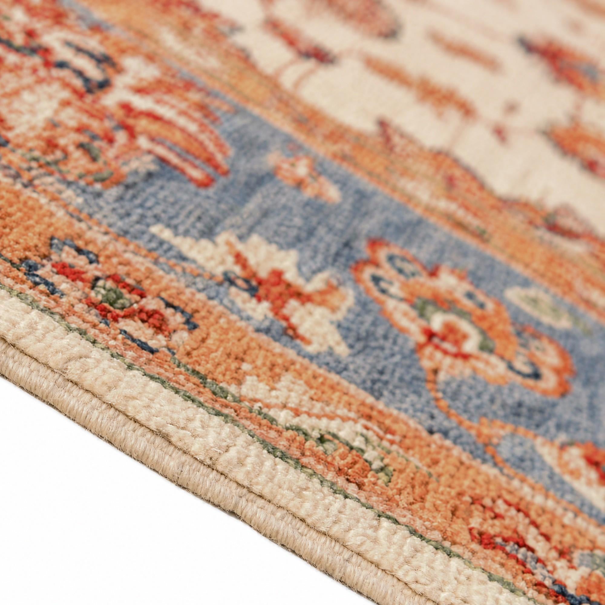 155cm x 205cm Hand Knotted Ziegler Rug