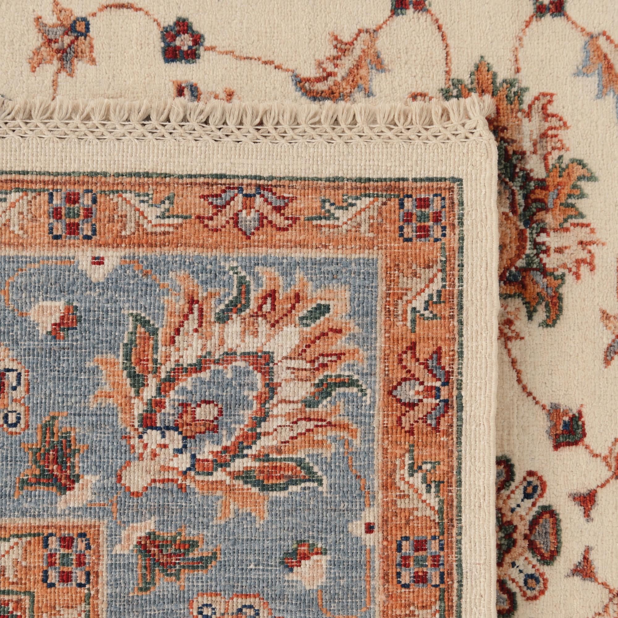 155cm x 205cm Hand Knotted Ziegler Rug