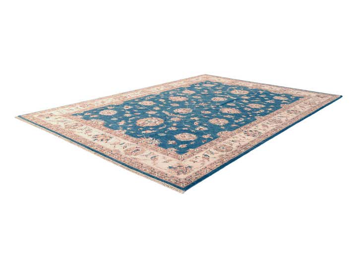 6' 11 x 9' 8 Hand Knotted Ziegler Rug