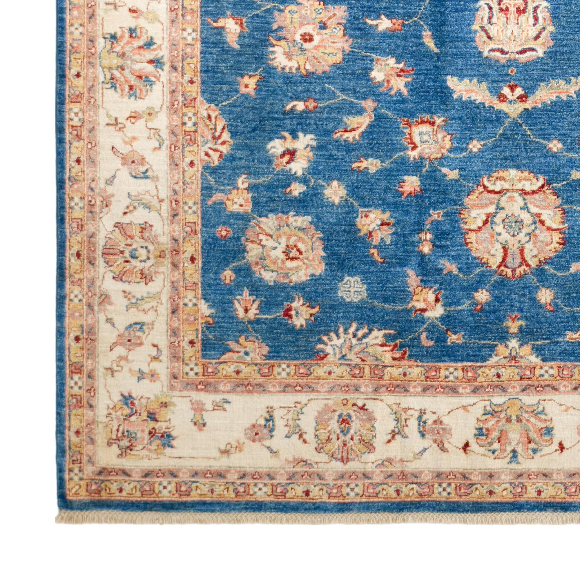 Detail image 7 of 12: 6' 11 x 9' 8 Hand Knotted Ziegler Rug