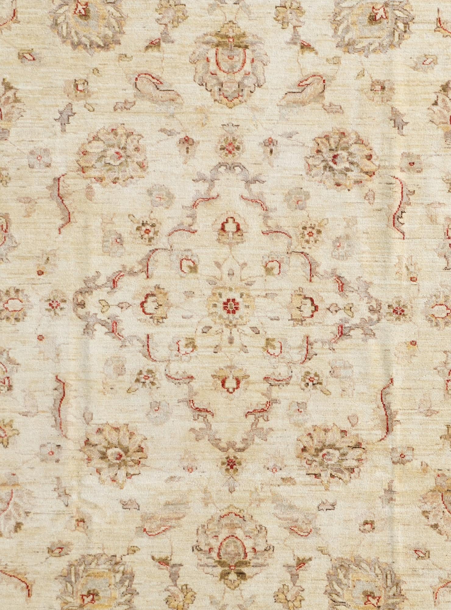 8' 6 x 9' 9 Hand Knotted Ziegler Rug