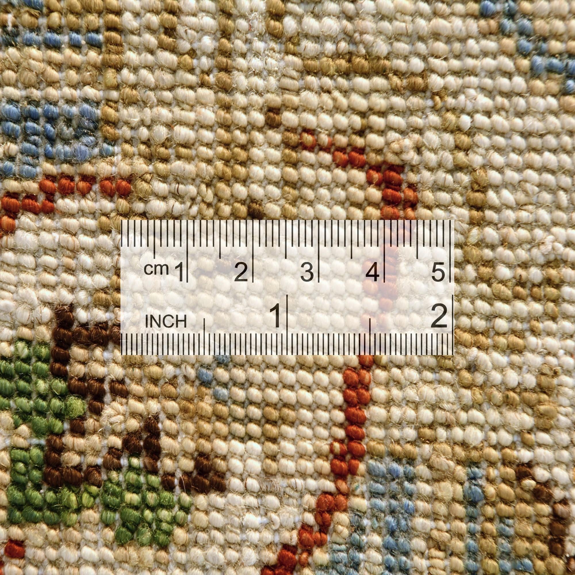 6' 8 x 9' 8 Hand Knotted Ziegler Rug