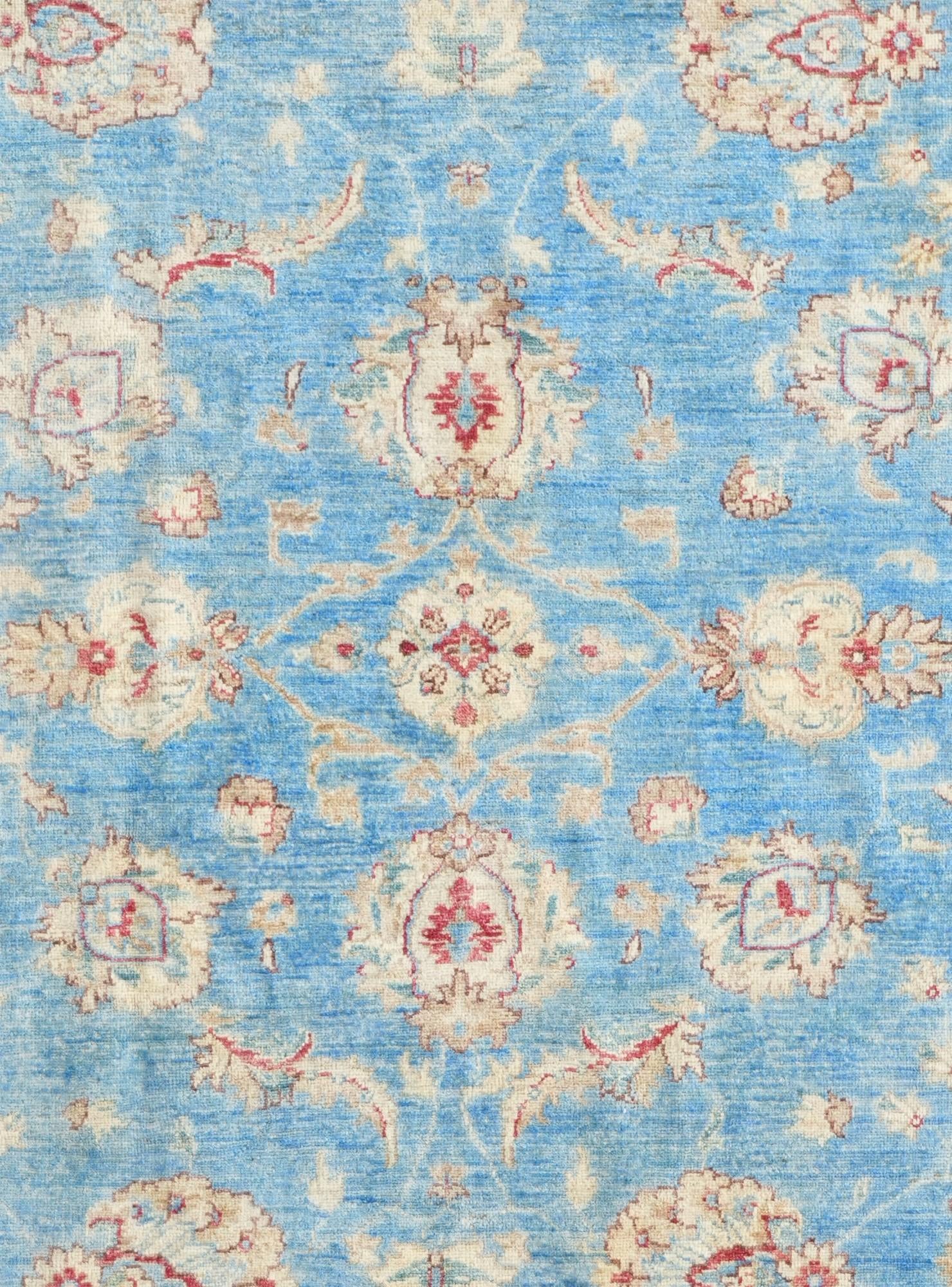 6' 6 x 9' 7 Hand Knotted Ziegler Rug