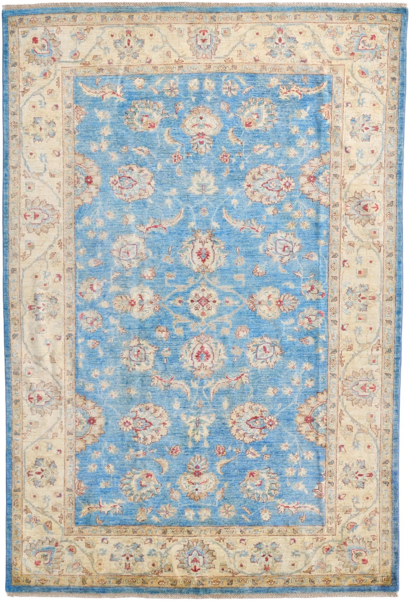 6' 6 x 9' 7 Hand Knotted Ziegler Rug