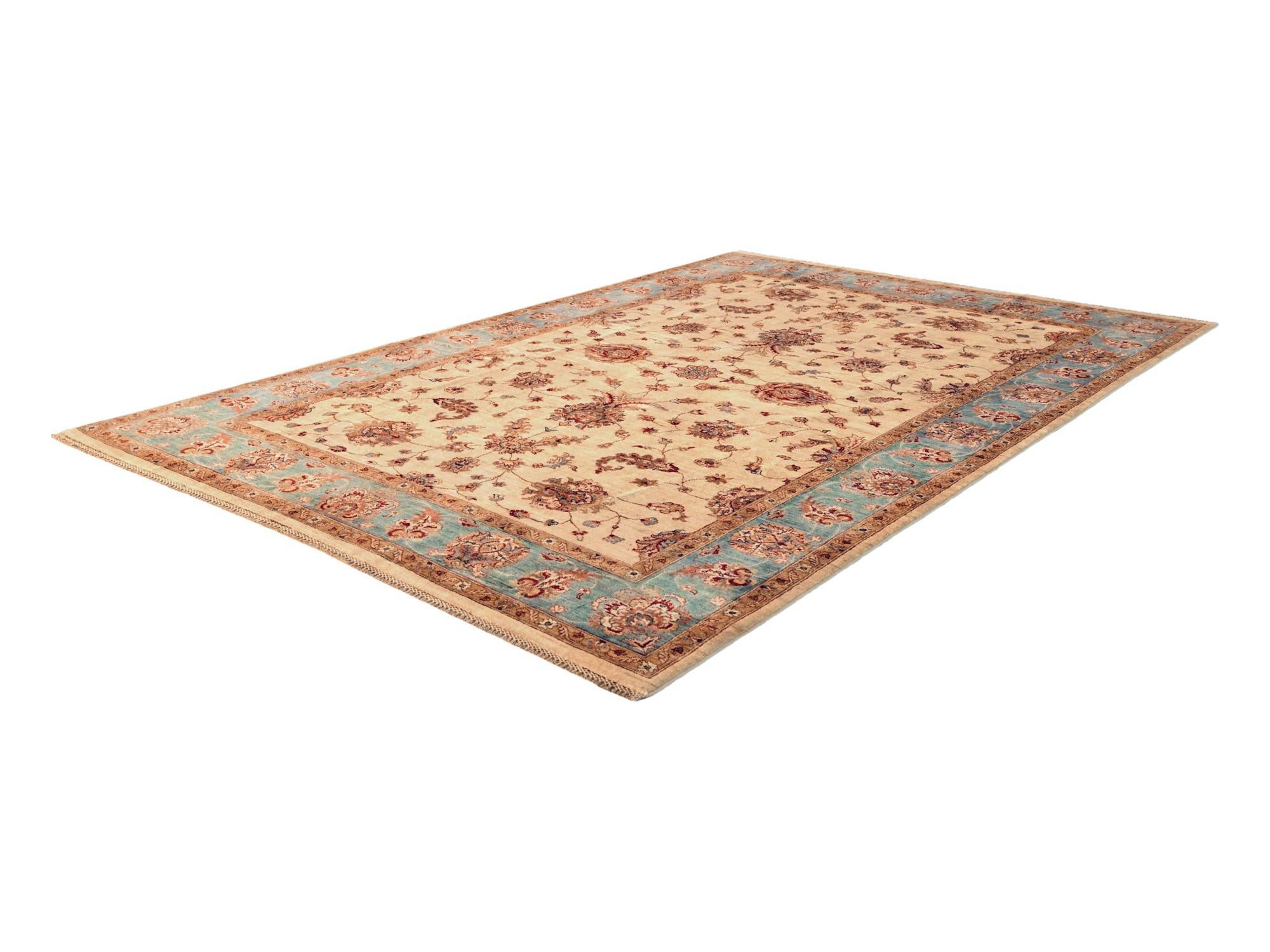 6' 9 x 9' 10 Hand Knotted Ziegler Rug