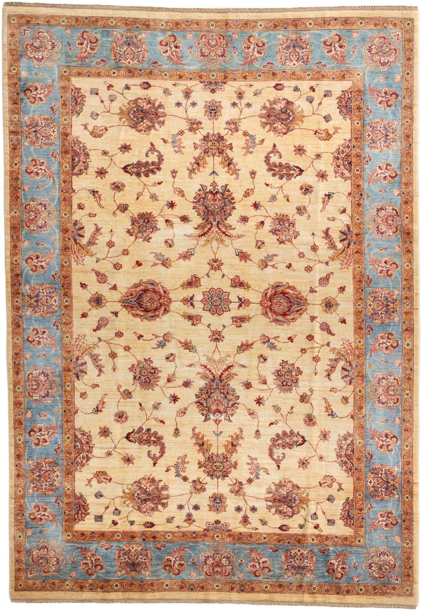 6' 9 x 9' 10 Hand Knotted Ziegler Rug