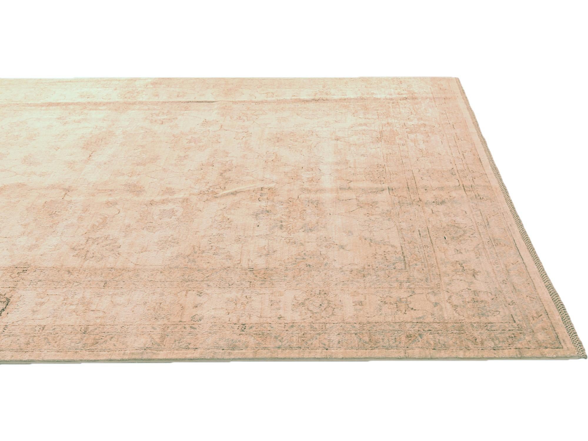 6' 10 x 9' 7 Hand Knotted Ziegler Rug